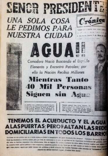 Diario Crónica, martes 7 de marzo de 1967.