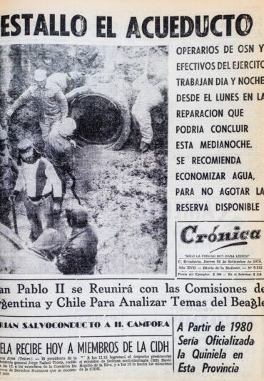 Diario Crónica, jueves 20 de septiembre de 1979.