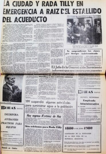 Diario Crónica, martes 10 de junio de 1980.