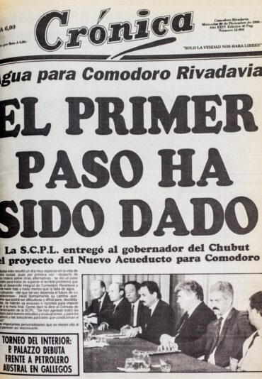 Diario Crónica, miércoles 28 de diciembre de 1988.
